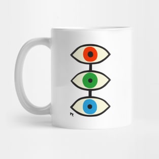 Triclops ( aka RGB Eyes ) Mug